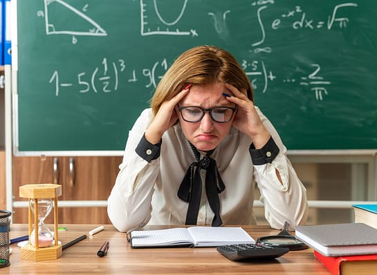 women dealing with psychological stress